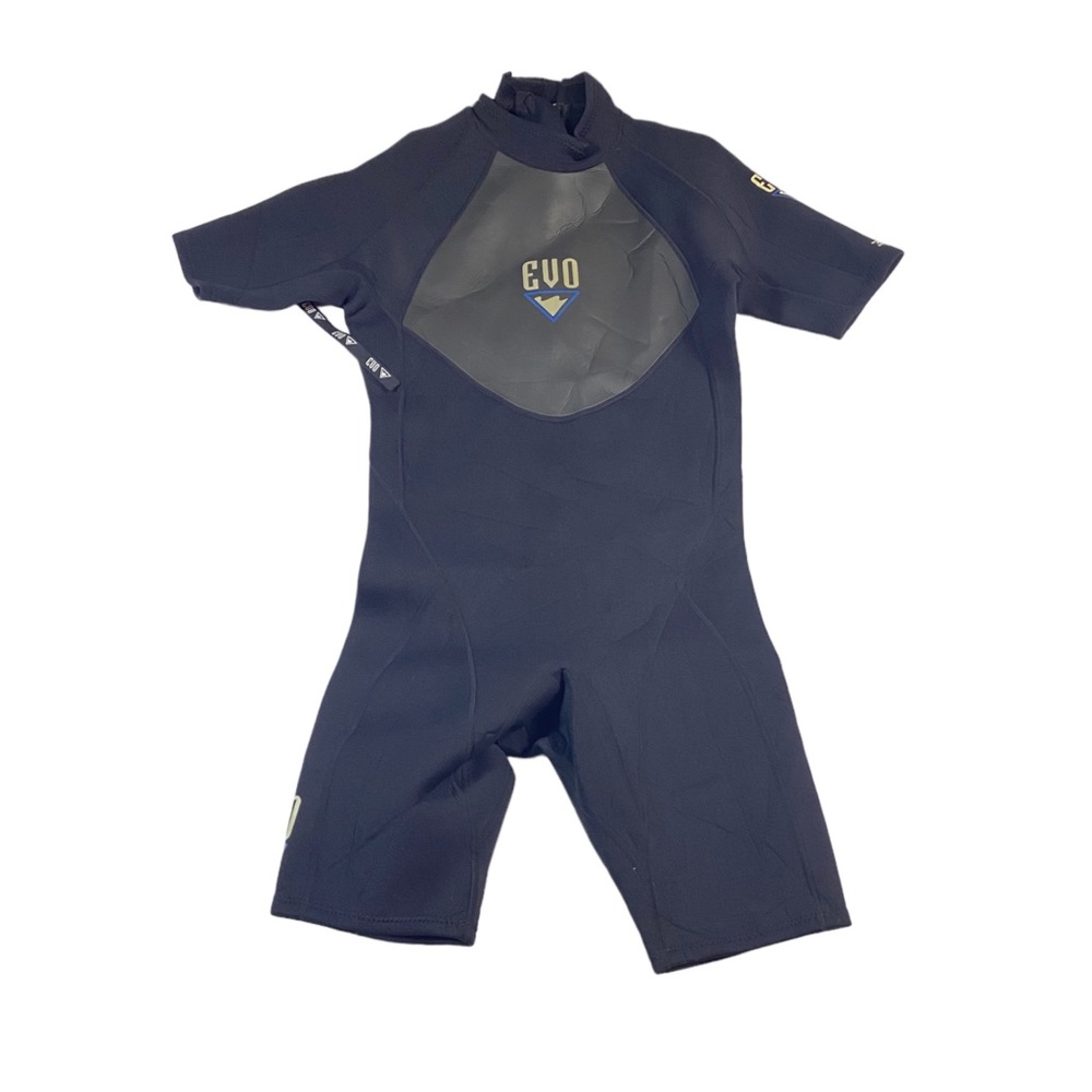 Evo 3mm Wetsuit Large Swim Wear Black Grey water sports diving swimming